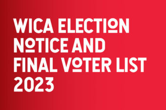 WICA Election Notice 2023