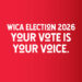 WICA Elections 2026 your vote is your right